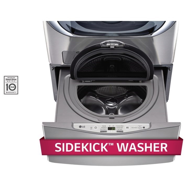 LG Appliances WD200CV 1.0 CU. FT. SideKick™ Pedestal Washer, LG TWIN